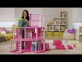 Barbie® Dreamhouse® Step by Step Assembly Video - 2023 with 3-Story Spiral Slide | AD