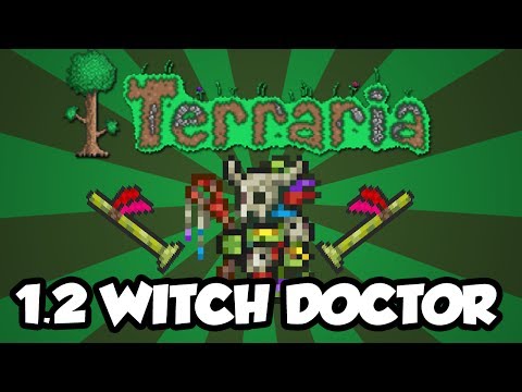Terraria 1.2 Console Features - Witch Doctor NPC (Terraria Console 1.2 Update)