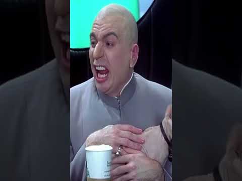 Mini Me wants to eat Mini Mr. Bigglesworth #funny #shorts #shortsclip