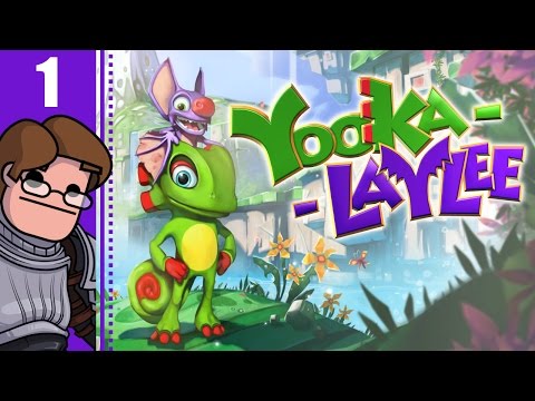 Let's Play Yooka-Laylee Part 1 - Trouser Snake