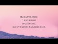 Gym Class Heroes My Heart Stereo Stereo Hearts Lyrics Ft Adam Levin