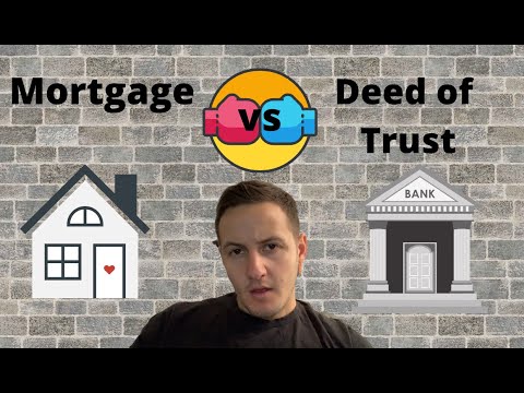 Mortgage vs Deed of Trust