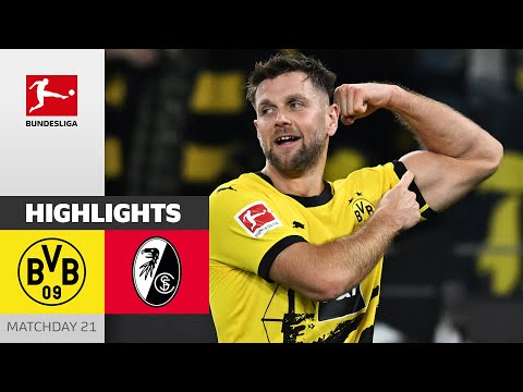 Resumen de B. Dortmund vs SC Freiburg Jornada 21