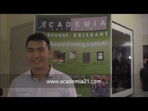 Guo Hao discusses studying Commercial Cookery at Academia International