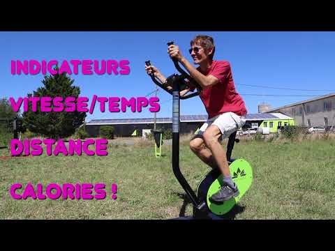 Vélo R-Pro avec écran digital auto-alimenté, 10 niveaux de difficulté - Gamme R Pro_3