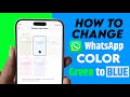My WhatsApp Turned Green iPhone😭How to Change WhatsApp Colour in iPhone, WhatsApp Green Color Change