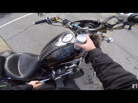 Putting Seafoam in an Empty Tank, Will it Help? | Yamaha V-Star 1100 Classic