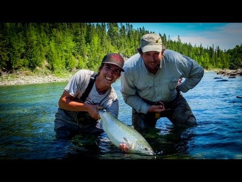 Fishing the Gaspe for Atlantic Salmon