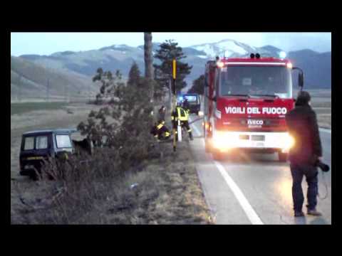 ONDA TG 23.01.2014 - INDAGINI INCIDENTE PULMINO SULMONA RUGBY