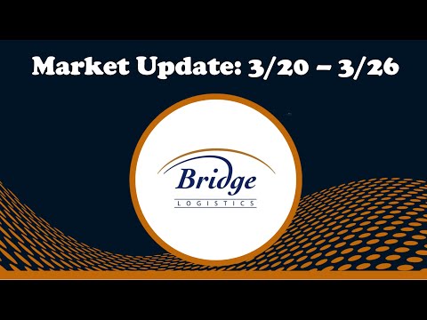 Weekly Market Update for March 22nd presented by Bridge Logistics Inc.