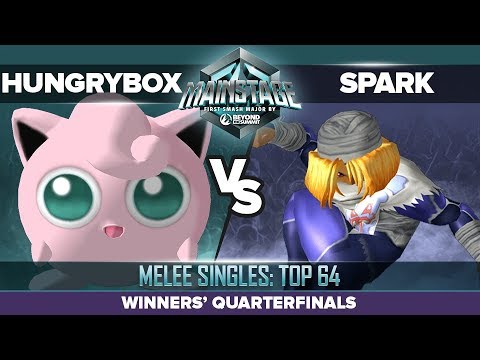 Hungrybox vs Spark - Winners' Quarterfinals: Melee Singles Top 64 - Mainstage | Jigglypuff vs Sheik