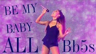 (Bb5) ALL Ariana Grande&#39;s Live &quot;High Note&quot; Attempts in Be My Baby 2015