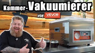 Vevor Kammer Vakuumierer / Das Teil macht richtig Spaß!