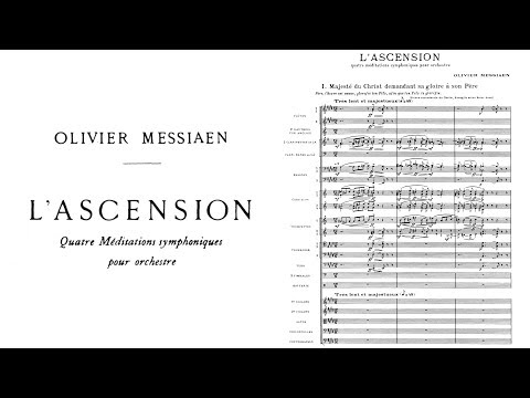 Olivier Messiaen - L'Ascension, orchestra (1933)