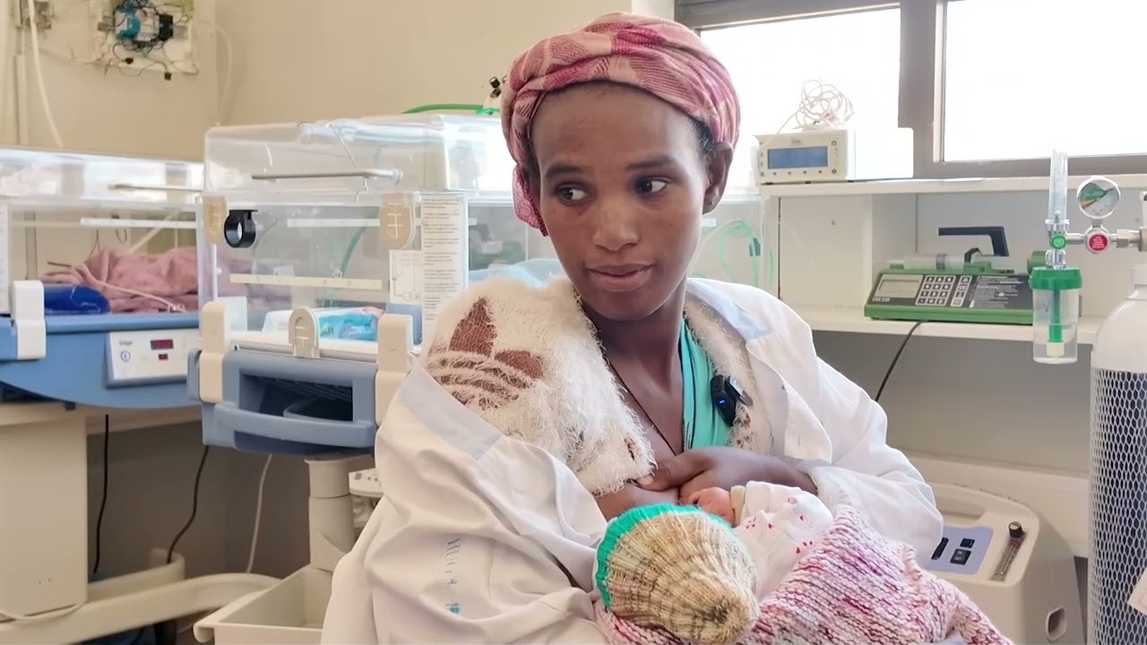 Solar Powered Oxygen Plant Transforming Newborn Care at Mendefera Hospital