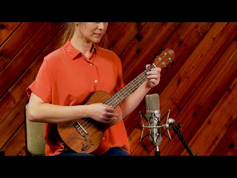 Bonfire Tenor Ukulele by Ortega Guitars - Sapele Top - RU5MM-TE