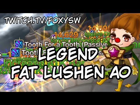 Summoners Wars - PART 2: Legend Lushen AO Guide - Fat Lushen and Quad Lushen
