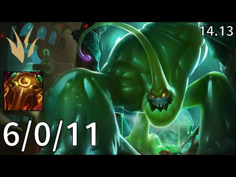 Zac Jungle vs Kha'Zix - EUW Diamond | Patch 14.13