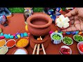 Restaurant Style Matar Paneer Recipe | Miniature Cooking | Chapathi + Matar paneer | Mini Food