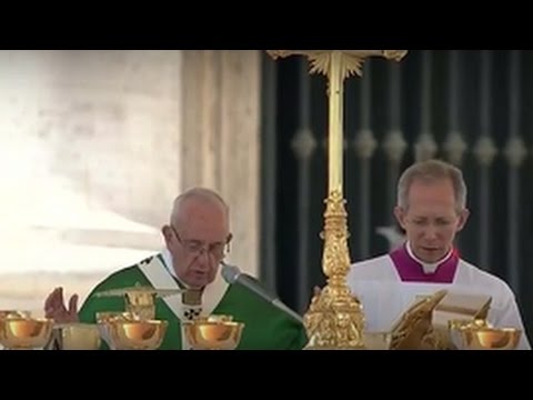 Messe du Jubilé marial célébrée par le Pape François et Angélus