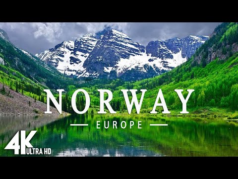 FLYING OVER NORWAY (4K UHD) - Relaxing Music Along With Beautiful Nature Videos - 4K Video Ultra HD