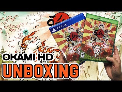 Okami HD (PS4/Xbox One) / Okami (Wii) Unboxing !!