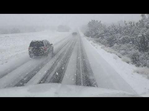 Winter storm up north leaves drivers stranded on highways
