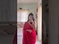 Grwm In This Beautiful Red Saree From Myntra ️ Baryan333 Redsaree Redsareelook Myntrahaul Fyp