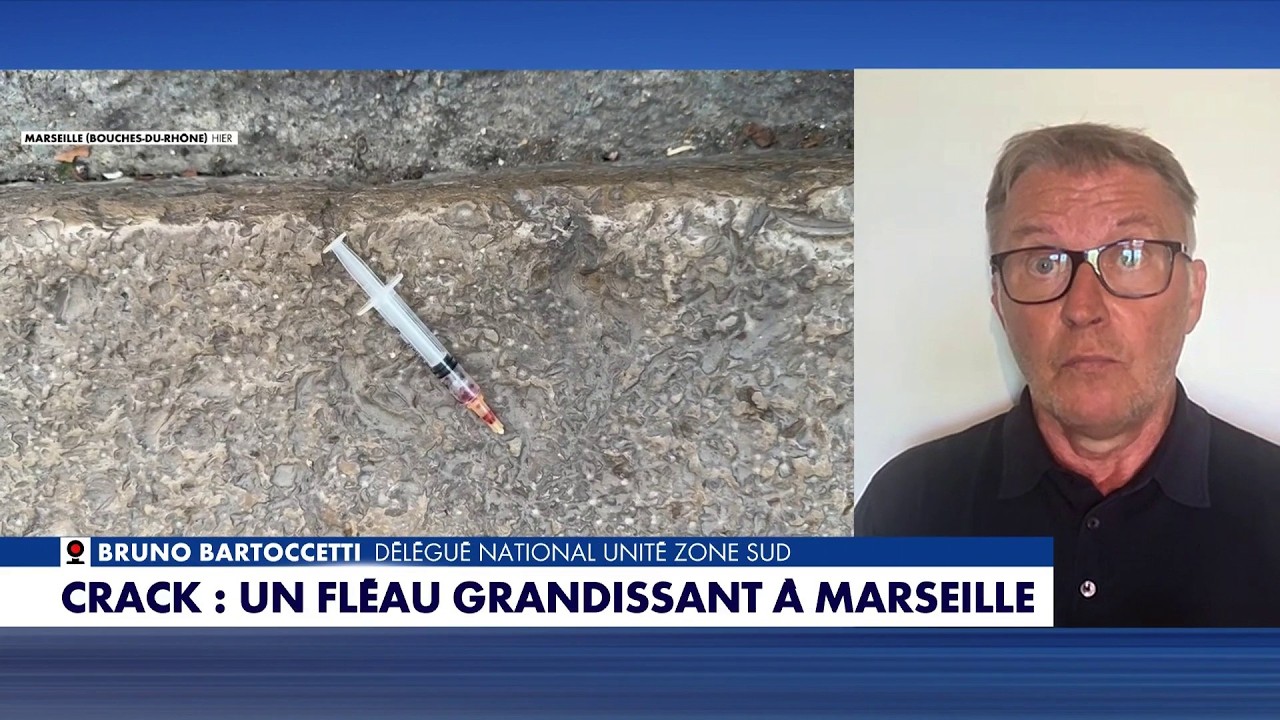 Illustration: Crack à Marseille : un policier admet l'impuissance des forces de l'ordre