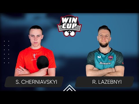 13:30 Serhii Cherniavskyi - Ruslan Lazebnyi West 3 WIN CUP 01.08.2024 | Table Tennis WINCUP