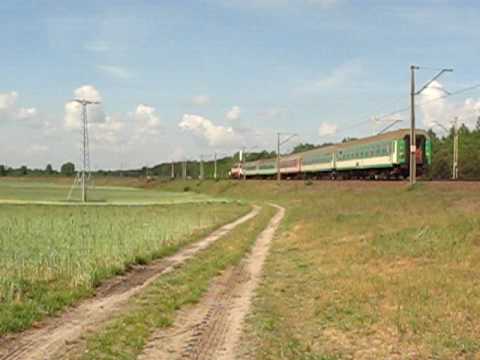 Wjazd na CMK łącznicą nr 571 Czarnca-Knapówka + RP1