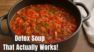 Mediterranean Cabbage Soup | Detox & Cleanse with Every Spoon