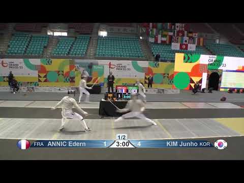 Tunis Grand Prix 2023 SMS - L64 - Edern Annic FRA v Kim Junho KOR