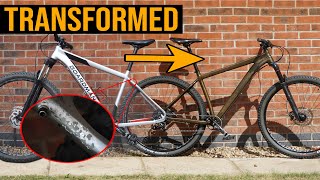 Refreshing My Ravaged Mountain Bike (Chameleon Respray and Fork Upgrade)