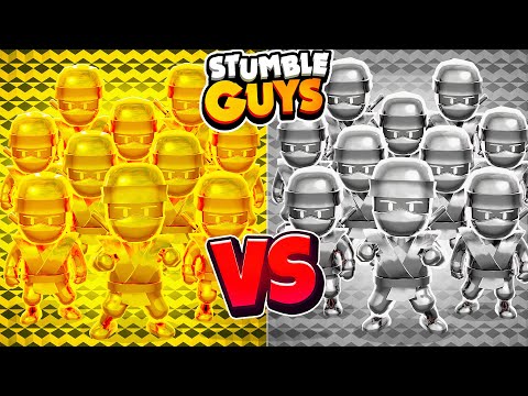 GOLD vs METAL in Stumble Guys!