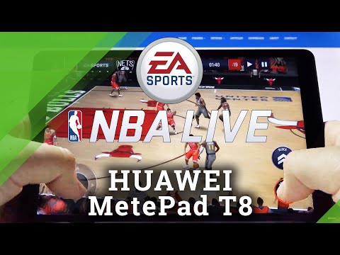 How NBA Mobile works on HUAWEI MatePad T8 – NBA Game Test