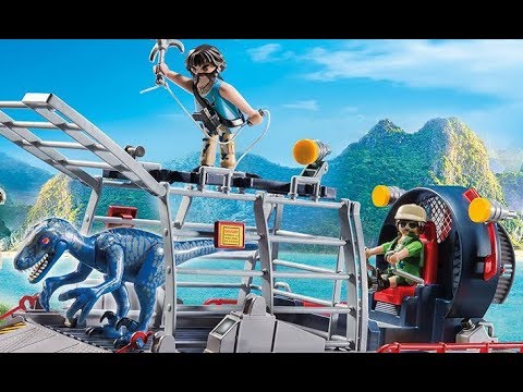 PLAYMOBIL The Explorers - 9433 Hidrodeslizador con Jaula | JUGUETE 2018