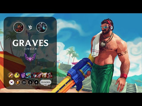 Graves Jungle vs Ekko - KR Master Patch 13.16