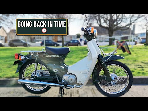 Honda C50 Green 1995 - Honda c50 1997 - Honda chaly 50 1997   (review) a very elegant motorcycle