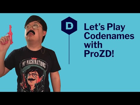 Let's Play Codenames with ProZD and Czech Games Edition - board game playthrough