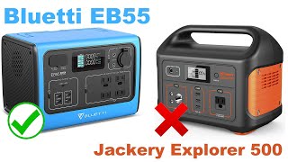 Skip the Jackery Explorer 500, Buy the Bluetti EB55 instead - 9 Reason Why