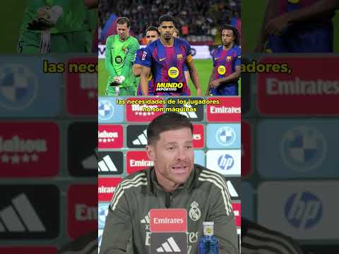 ✅ Xabi Alonso se pronuncia sobre Araujo. #shorts