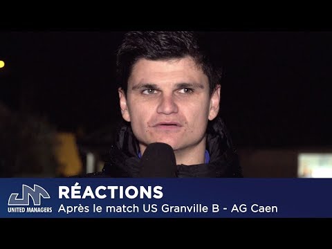 Réactions des joueurs après US Granville B - AG Caen