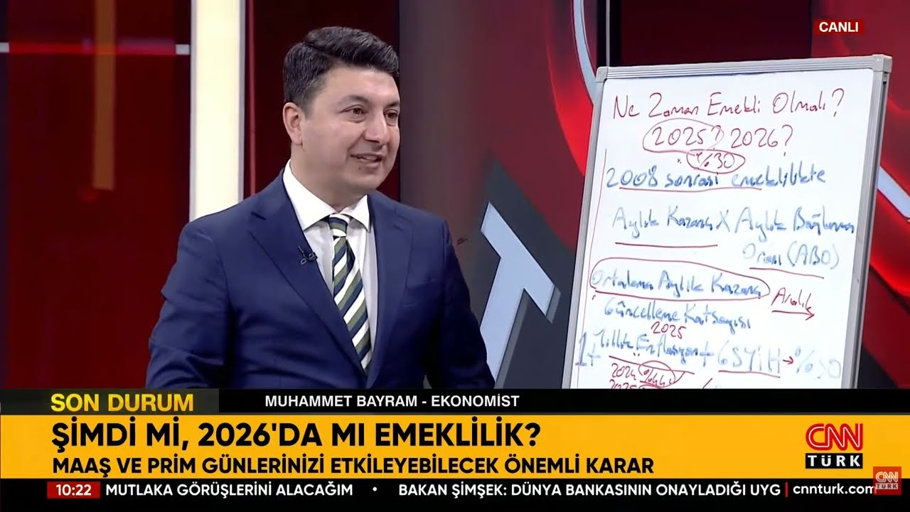 Canlı Yayında Emeklilik Hesabı