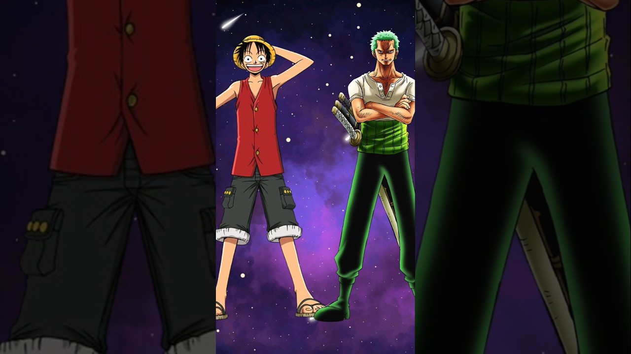Luffy vs Zoro #onepiece #whoisstrogest