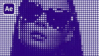 How To Create Halftone Effect In After Effects With ANIMATED Shapes
