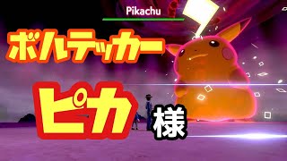 【色違いレイド】ボルテッカーなみのりピカ様レイド【ポケモン剣盾】