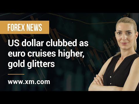 Forex News: 22/07/2020 - US dollar clubbed as euro cruises higher, gold glitters