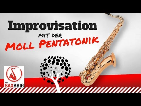 Improvising with the minor pentatonic scale - Learn saxophone