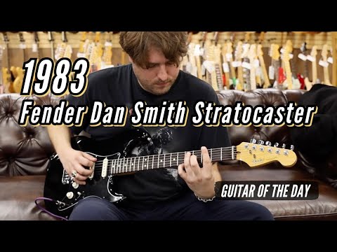 Fender "Dan Smith" Stratocaster with Maple Fretboard 1983 - Sienna Sunburst image 6